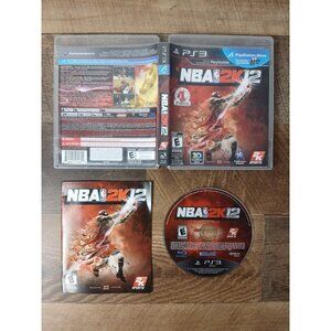 NBA 2k12 (Sony PlayStation 3, 2012) PS3 Complete CIB - Tested
